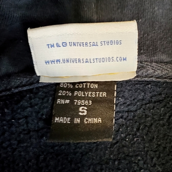 UNIVERSAL STUDIOS Hoodie - Size S (EUC) - Picture 5 of 6